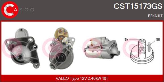 Casco CST15173GS - Стартер autospares.lv