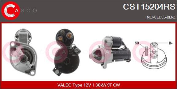 Casco CST15204RS - Стартер autospares.lv