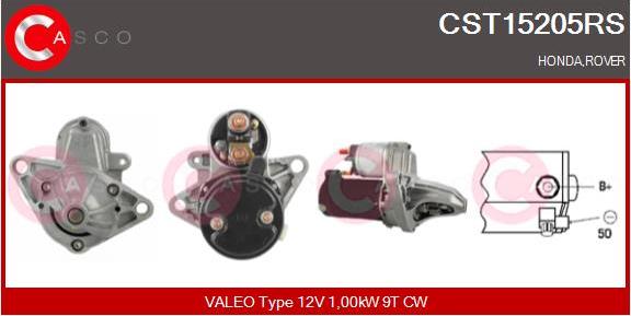 Casco CST15205RS - Стартер autospares.lv