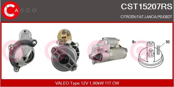 Casco CST15207RS - Стартер autospares.lv