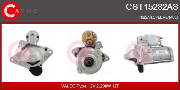 Casco CST15282AS - Стартер autospares.lv