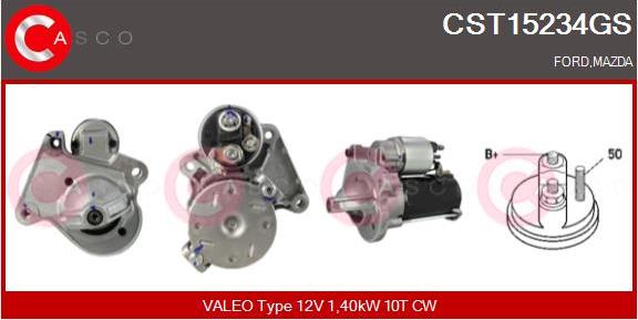 Casco CST15234GS - Стартер autospares.lv