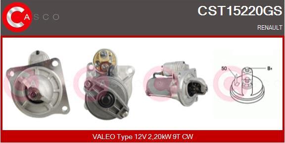 Casco CST15220GS - Стартер autospares.lv