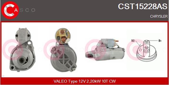 Casco CST15228AS - Стартер autospares.lv