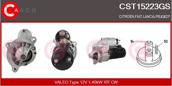 Casco CST15223GS - Стартер autospares.lv