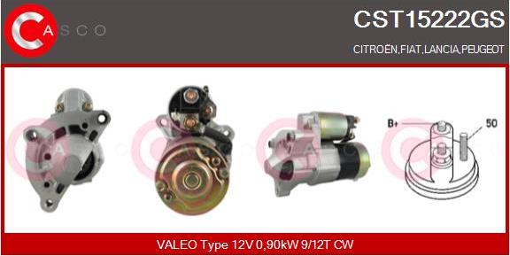 Casco CST15222GS - Стартер autospares.lv