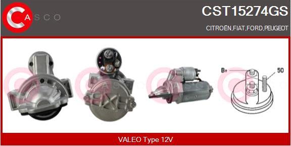 Casco CST15274GS - Стартер autospares.lv