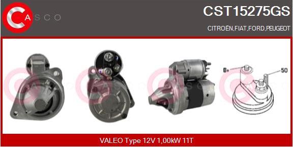 Casco CST15275GS - Стартер autospares.lv