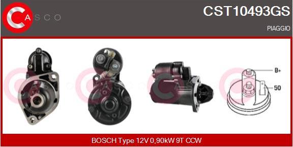 Casco CST10493GS - Стартер autospares.lv