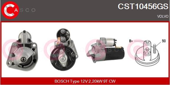 Casco CST10456GS - Стартер autospares.lv