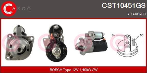 Casco CST10451GS - Стартер autospares.lv