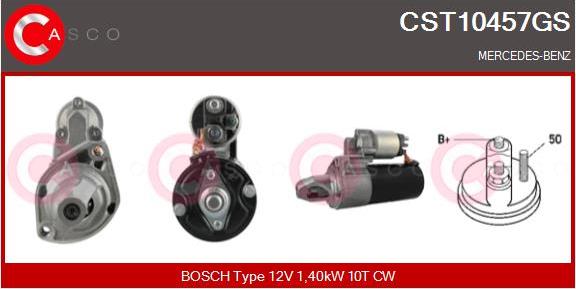 Casco CST10457GS - Стартер autospares.lv