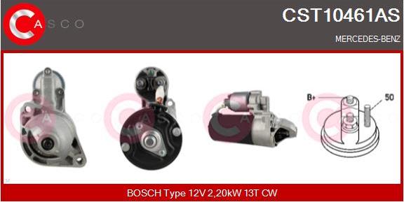 Casco CST10461AS - Стартер autospares.lv