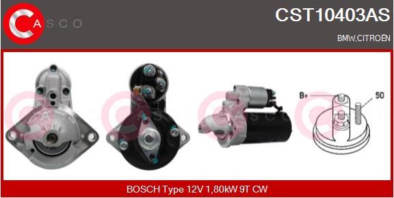 Casco CST10403AS - Стартер autospares.lv