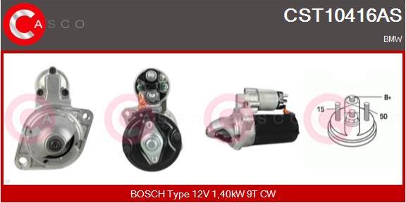 Casco CST10416AS - Стартер autospares.lv