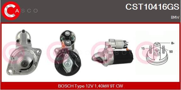 Casco CST10416GS - Стартер autospares.lv