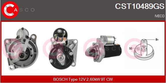 Casco CST10489GS - Стартер autospares.lv