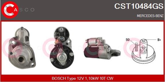 Casco CST10484GS - Стартер autospares.lv