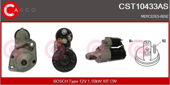 Casco CST10433AS - Стартер autospares.lv