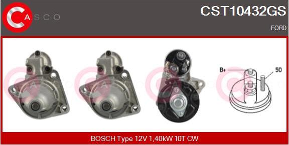 Casco CST10432GS - Стартер autospares.lv