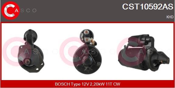 Casco CST10592AS - Стартер autospares.lv