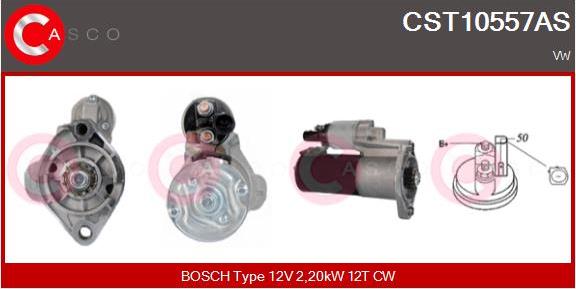 Casco CST10557AS - Стартер autospares.lv