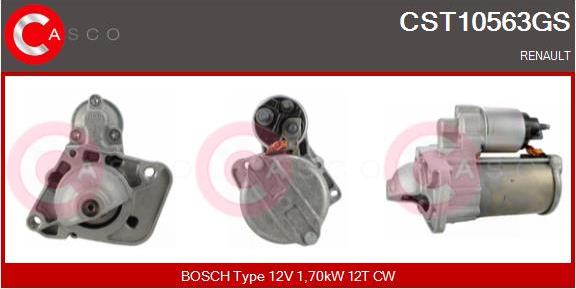 Casco CST10563GS - Стартер autospares.lv