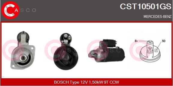 Casco CST10501GS - Стартер autospares.lv