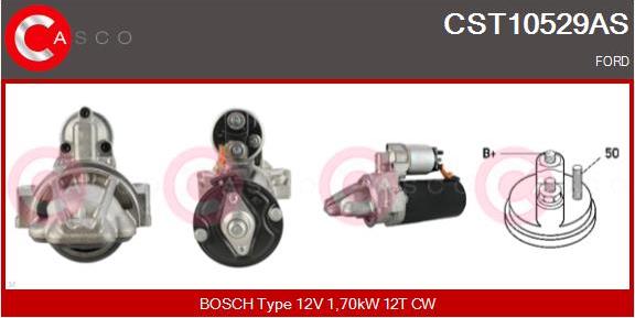 Casco CST10529AS - Стартер autospares.lv