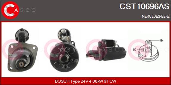 Casco CST10696AS - Стартер autospares.lv