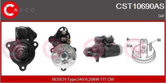 Casco CST10690AS - Стартер autospares.lv