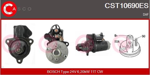 Casco CST10690ES - Стартер autospares.lv