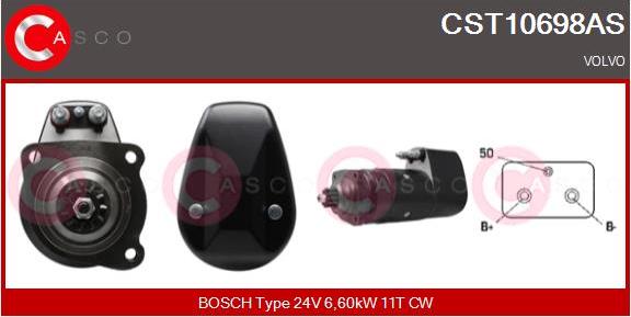 Casco CST10698AS - Стартер autospares.lv