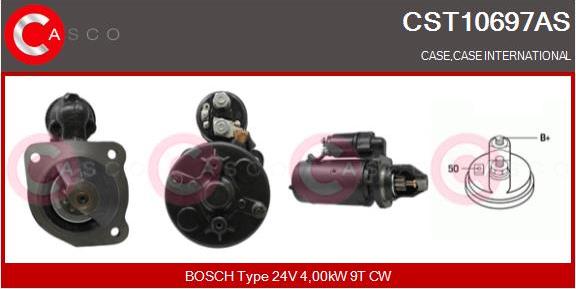 Casco CST10697AS - Стартер autospares.lv