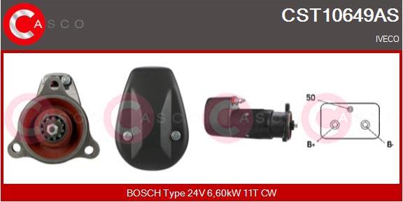 Casco CST10649AS - Стартер autospares.lv