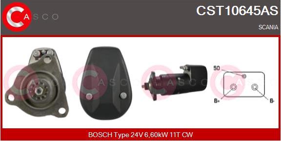 Casco CST10645AS - Стартер autospares.lv