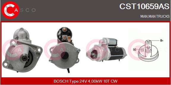 Casco CST10659AS - Стартер autospares.lv