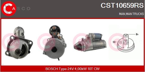 Casco CST10659RS - Стартер autospares.lv