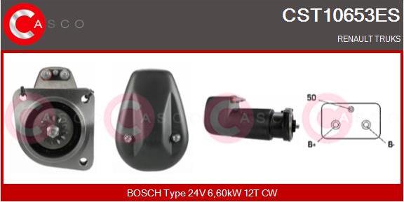 Casco CST10653ES - Стартер autospares.lv