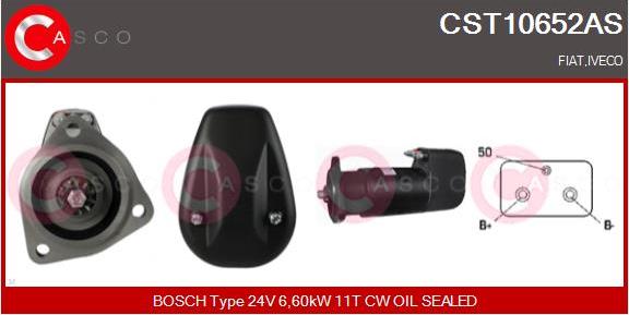 Casco CST10652AS - Стартер autospares.lv