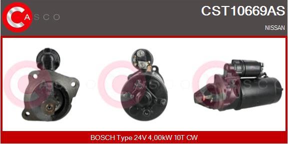 Casco CST10669AS - Стартер autospares.lv