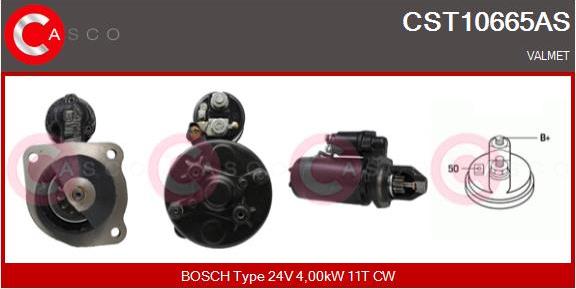 Casco CST10665AS - Стартер autospares.lv