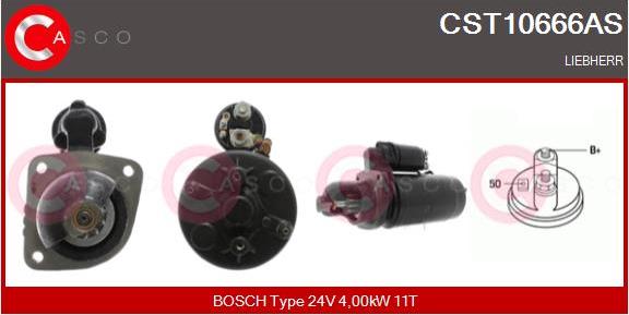 Casco CST10666AS - Стартер autospares.lv