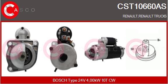 Casco CST10660AS - Стартер autospares.lv