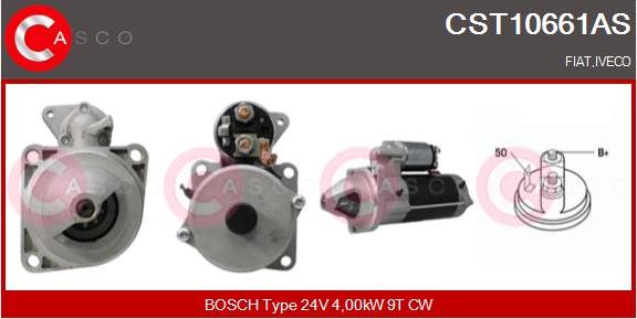 Casco CST10661AS - Стартер autospares.lv