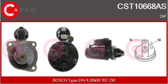 Casco CST10668AS - Стартер autospares.lv