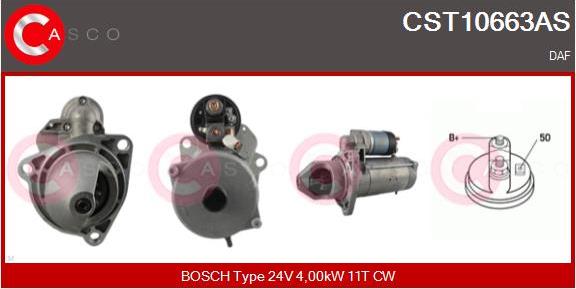 Casco CST10663AS - Стартер autospares.lv