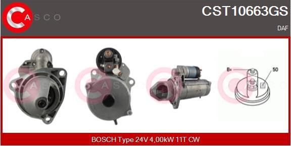 Casco CST10663GS - Стартер autospares.lv