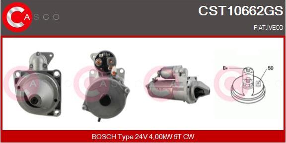 Casco CST10662GS - Стартер autospares.lv