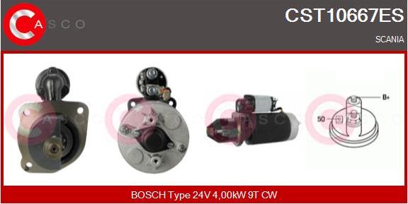 Casco CST10667ES - Стартер autospares.lv